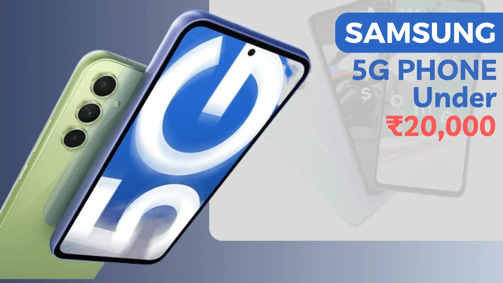 Samsung 5G Smartphone Under 20000