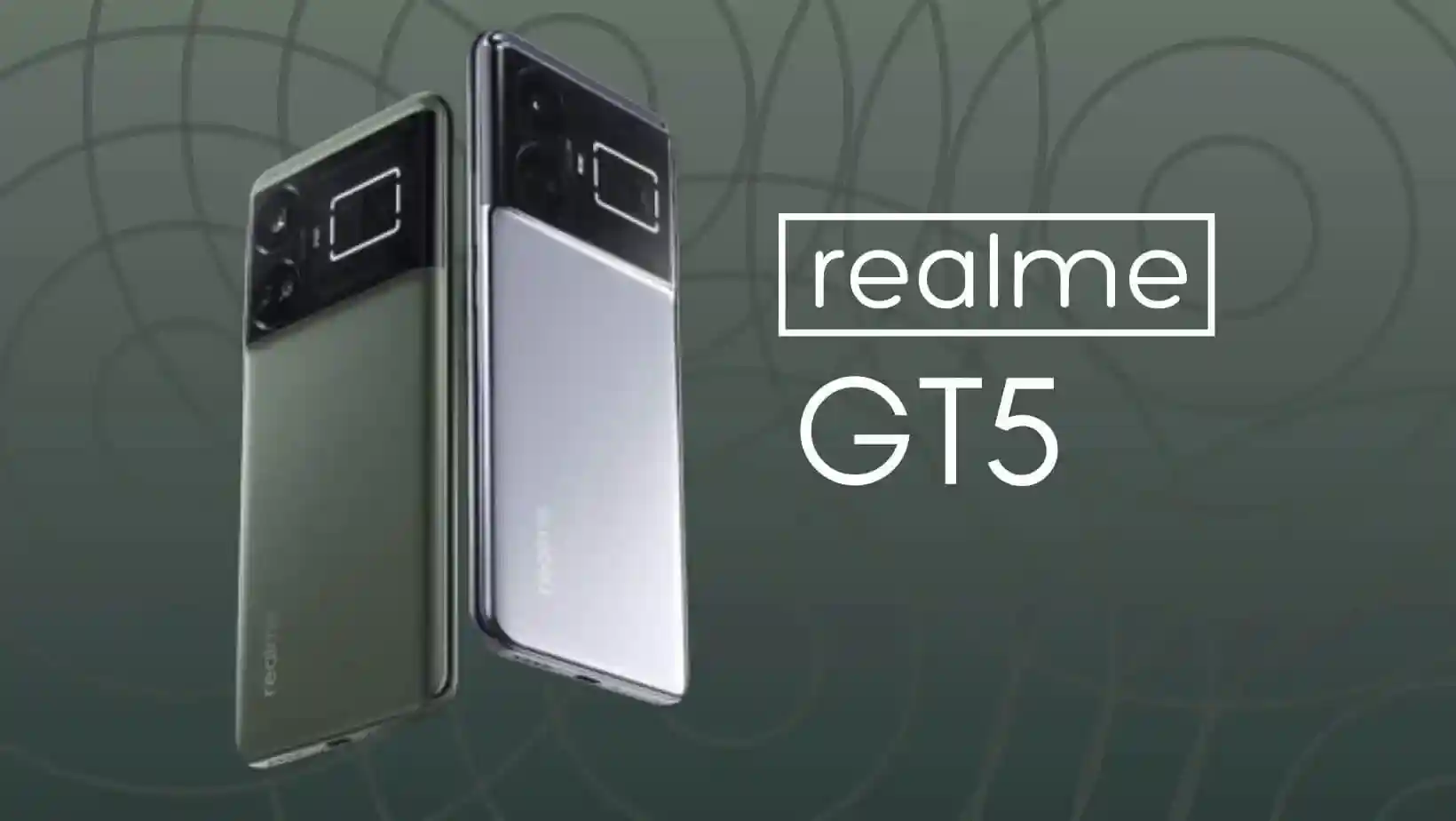 This is about Realme gaming Phone Realme GT5