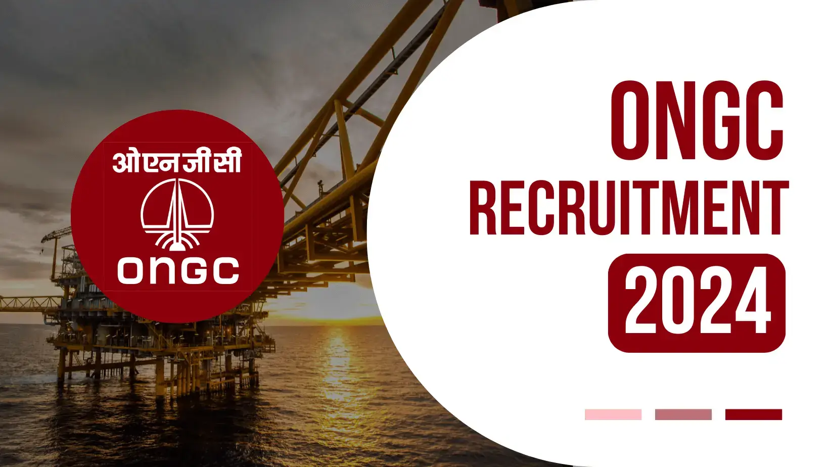 ONGC Mehsana Asset has released a notification for ONGC Recruitment 2024 for post of Junior Consultants and Associate Consultants.