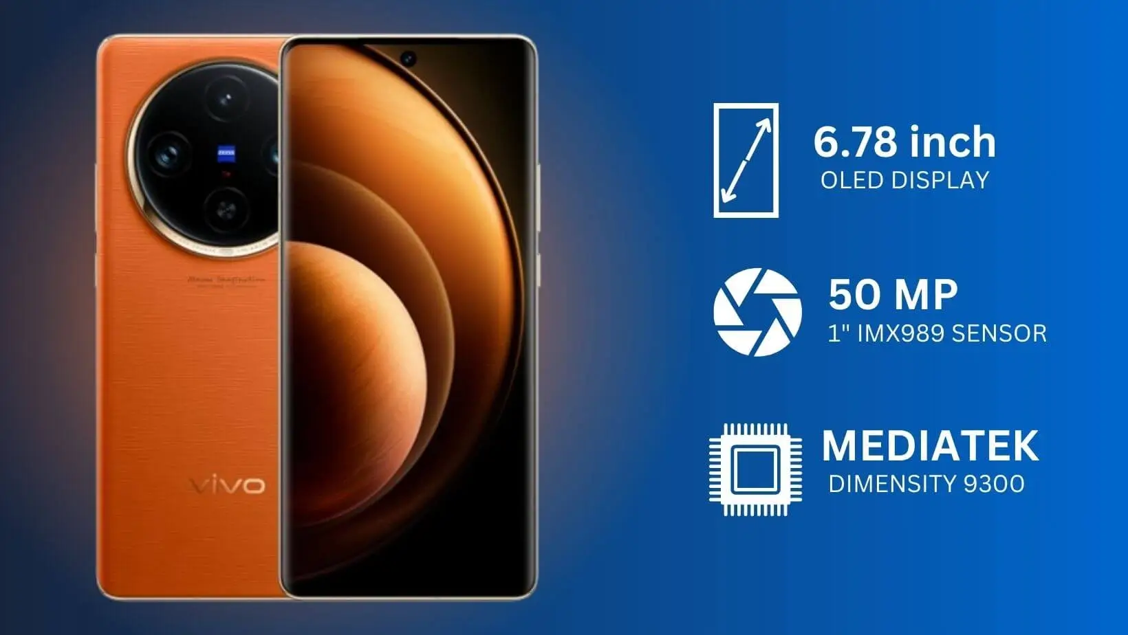 Vivo x100 Pro Smartphone specification in detail